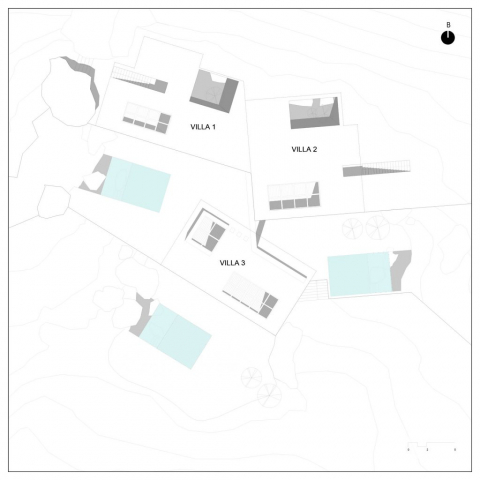 soleil luxury villas serifos general floor plan