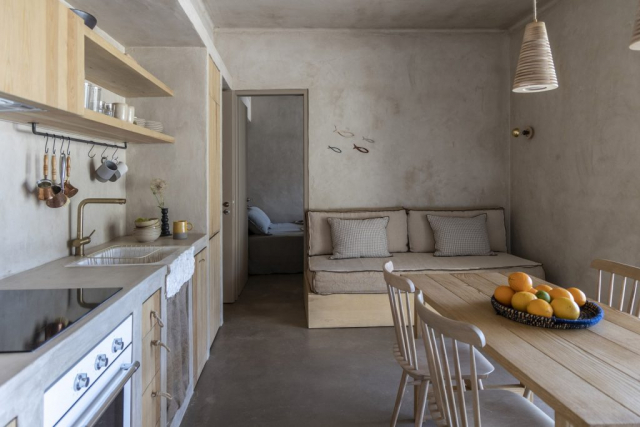 soleil luxury villas serifos villa 3 bedroom 1 and living room 08